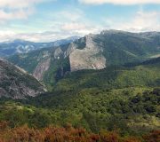 paisaje de campo en asturias